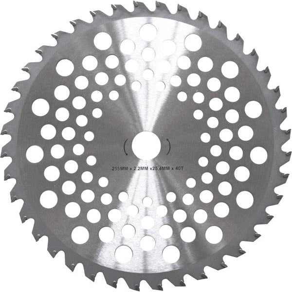 LAMA PER DECESPUGLIATORE A 40 DENTI D.255MM