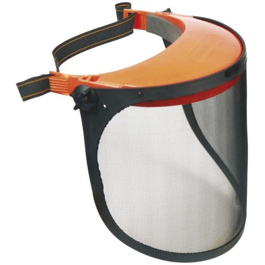 VISIERA GIARDINAGGIO PROTETTIVA METALLICA.