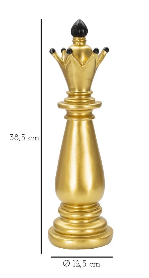 ALFIERE ORO E NERO CM Ø 12,5X38,5