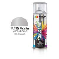 SPRAY ACRILICO BIANCO ALLUMINIO 400ML RAL 9006.