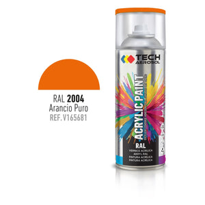 SPRAY ACRILICO ARANCIO PURO 400ML RAL 2004.