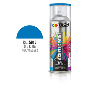SPRAY ACRILICO BLU CIELO 400ML RAL 5015.