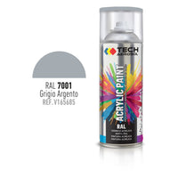 SPRAY ACRILICO GRIGIO ARGENTO 400ML RAL 7001.