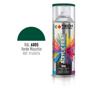 SPRAY ACRILICO VERDE MUSCHIO 400ML RAL 6005.