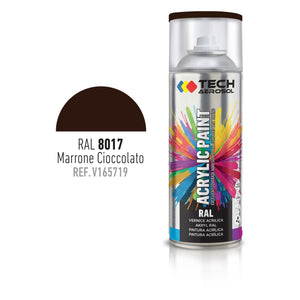 SPRAY ACRILICO MARRONE CIOCCOLATO 400ML RAL 8017.