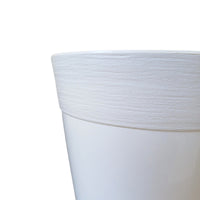VASO DANTE D.15XH17,5CM BIANCO.
