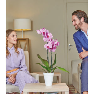 VASO DANTE D.15XH17,5CM BIANCO.