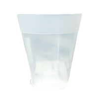 VASO DANTE LOOK D.15XH17,5CM TRASPARENTE.