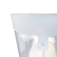 VASO DANTE LOOK D.15XH17,5CM TRASPARENTE.