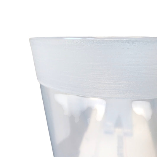 VASO DANTE LOOK D.15XH17,5CM TRASPARENTE.