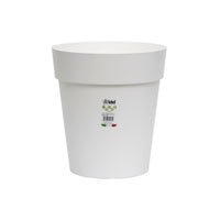 VASO HIGH POT D.32XH35,2CM BIANCO.