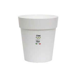 VASO HIGH POT D.32XH35,2CM BIANCO.