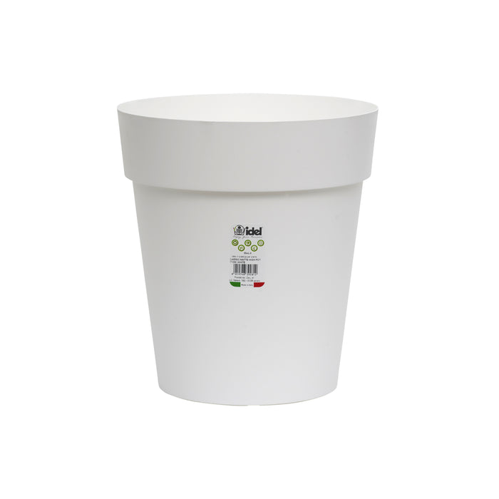 VASO HIGH POT D.32XH35,2CM BIANCO.