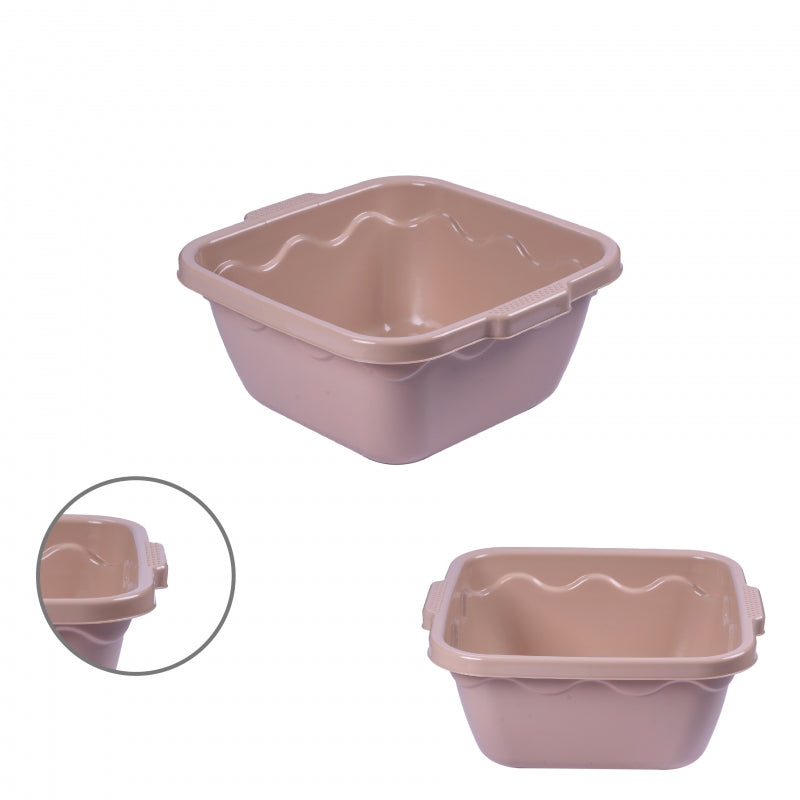 BACINELLA QUADRATA 30CM TORTORA.