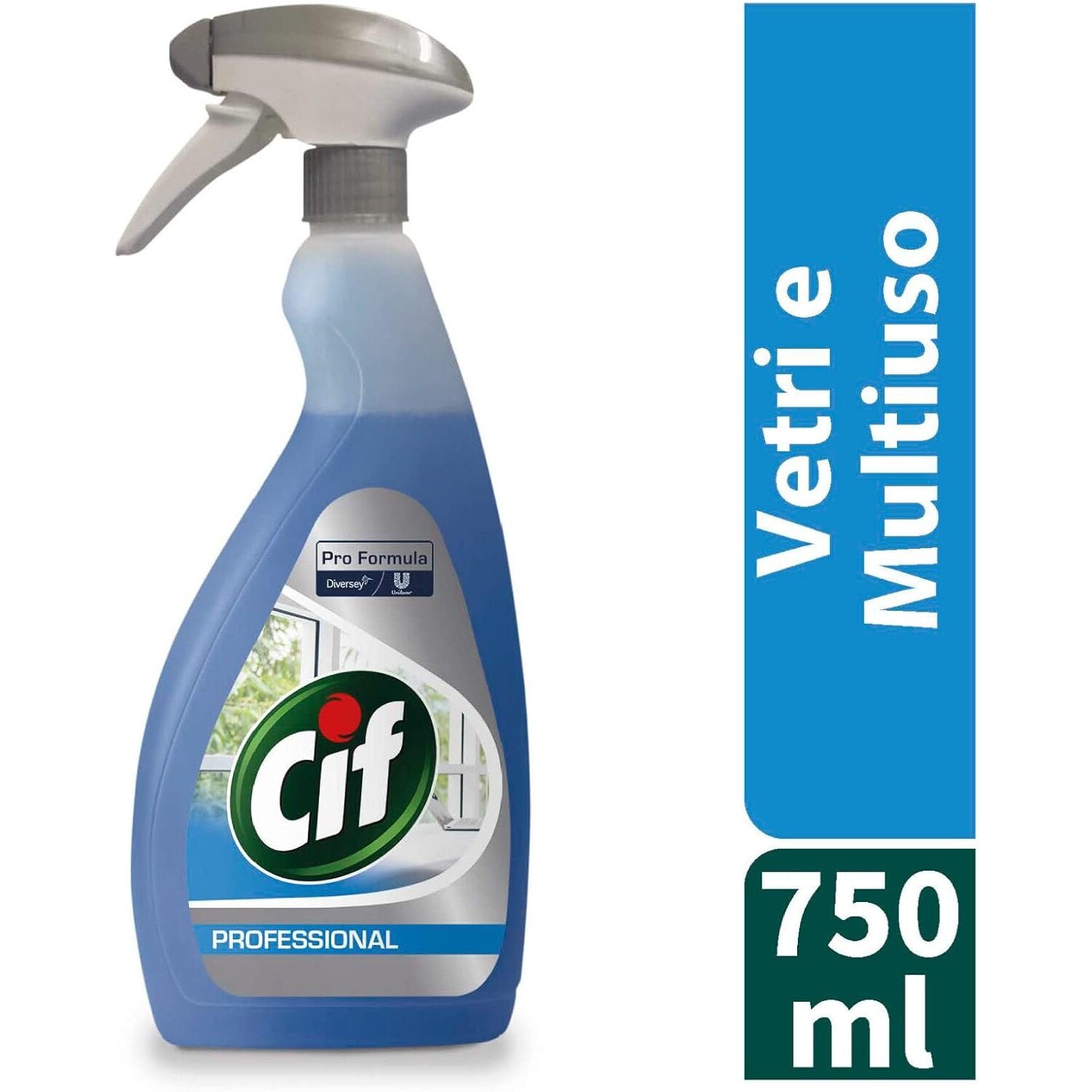 DETERGENTE VETRI E MULTIUSO 750ML CIF.