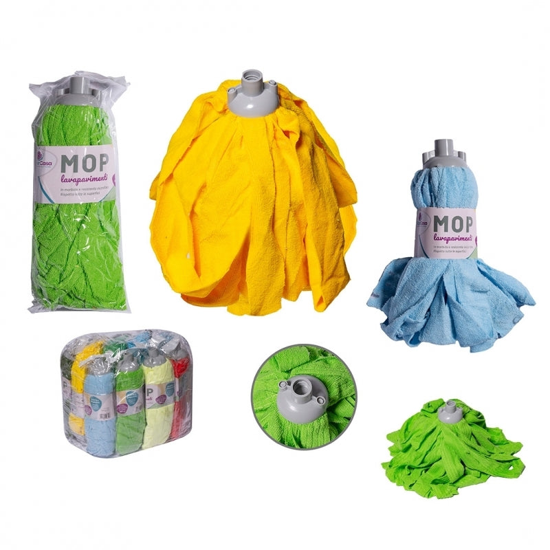 MOP PAVIMENTI MICROFIBRA A MODULO CONTINUO 180 GR.