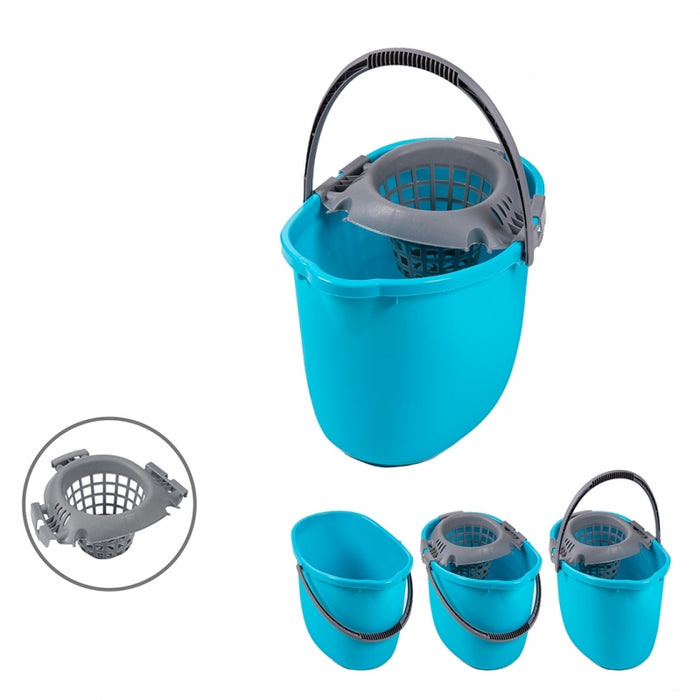 SECCHIO SUN OVALE 15L CON STRIZZATORE.