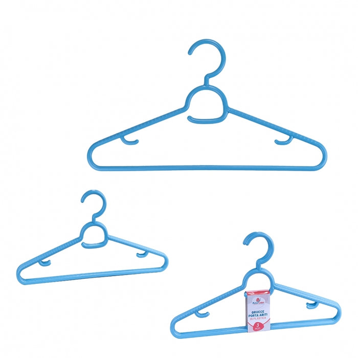 SET 3 GRUCCE IN PLASTICA.