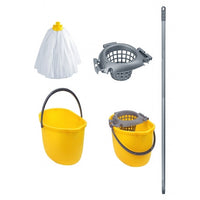 SET SUN SECCHIO 15L, STRIZZATORE, MOP E MANICO.
