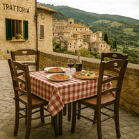 Sedia da sala da pranzo cucina Loris in legno noce scuro con seduta in massello