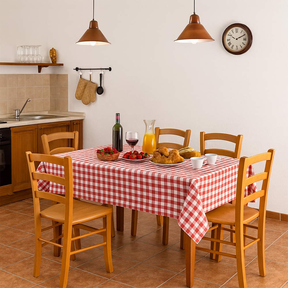 Sedia Venezia in legno di faggio color ciliegio con seduta in legno massello