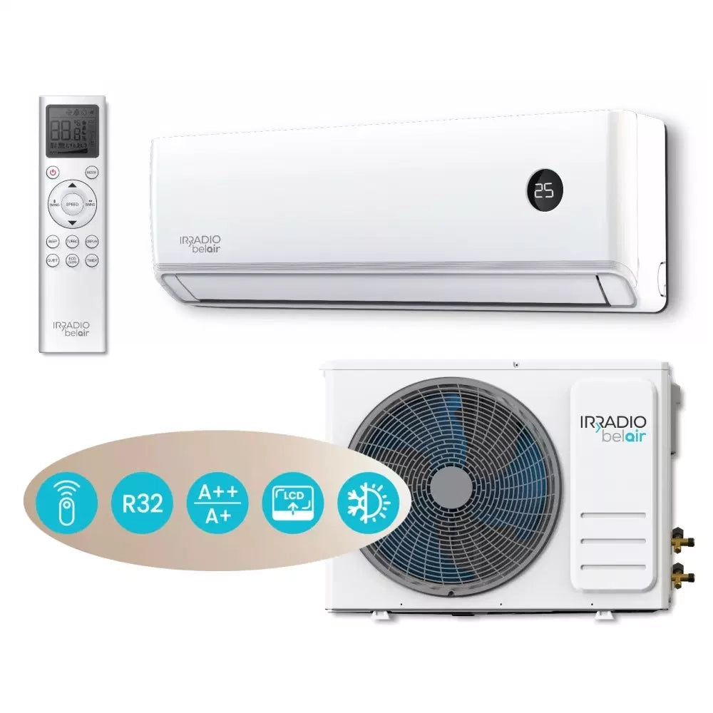CONDIZIONATORE CLIMATIZZATORE FISSO SPLIT 18000BTU CLASSE A   R32  IRRADIO - UNIVERSALE