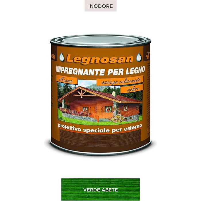 IMPREGNANTE VERDE ABETE ML750 LEGNOSAN DI VELECA