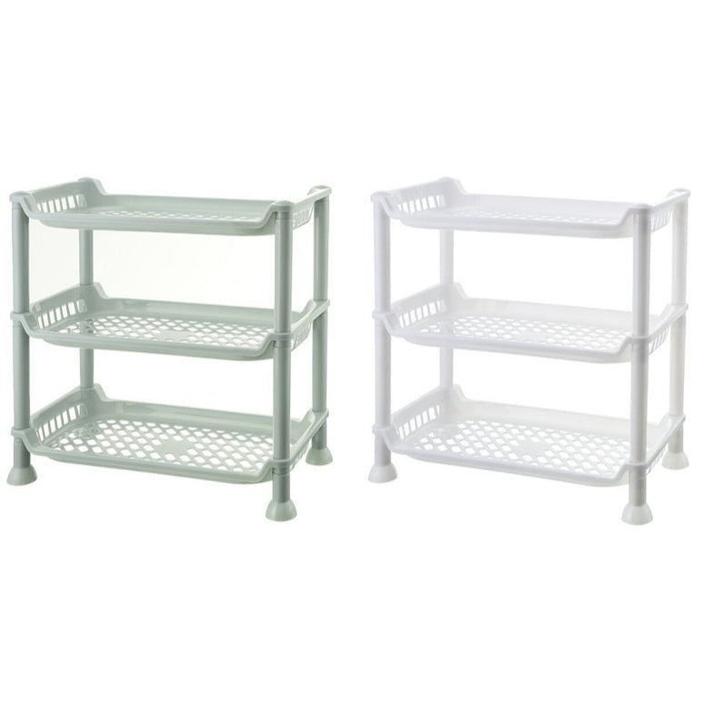 MINI SCAFFALE 3 RIPIANI 17,5X34XH34CM IN PP.