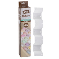 SET 8 DIVISORI INTERNI PER CASSETTI 34X6,5CM