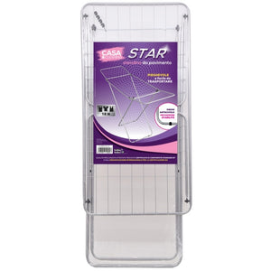 STENDIBIANCHERIA STAR 18M IN METALLO SILVER.