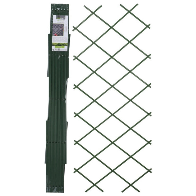 TRALICCIO ESTENSIBILE 100X200CM VERDE.