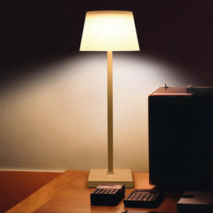 Lampada da Tavolo a LED Ricaricabile USB | Bianca, Minimalista da 200 lm