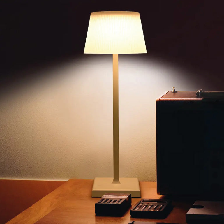 Lampada da Tavolo a LED Ricaricabile USB | Bianca, Minimalista da 200 lm