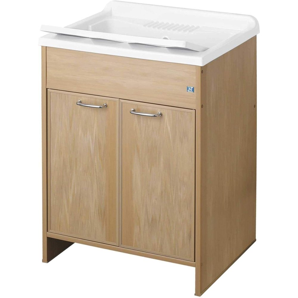 Negrari lavatoio lavapanni 9002kf in pvc estruso, vasca in pp, r