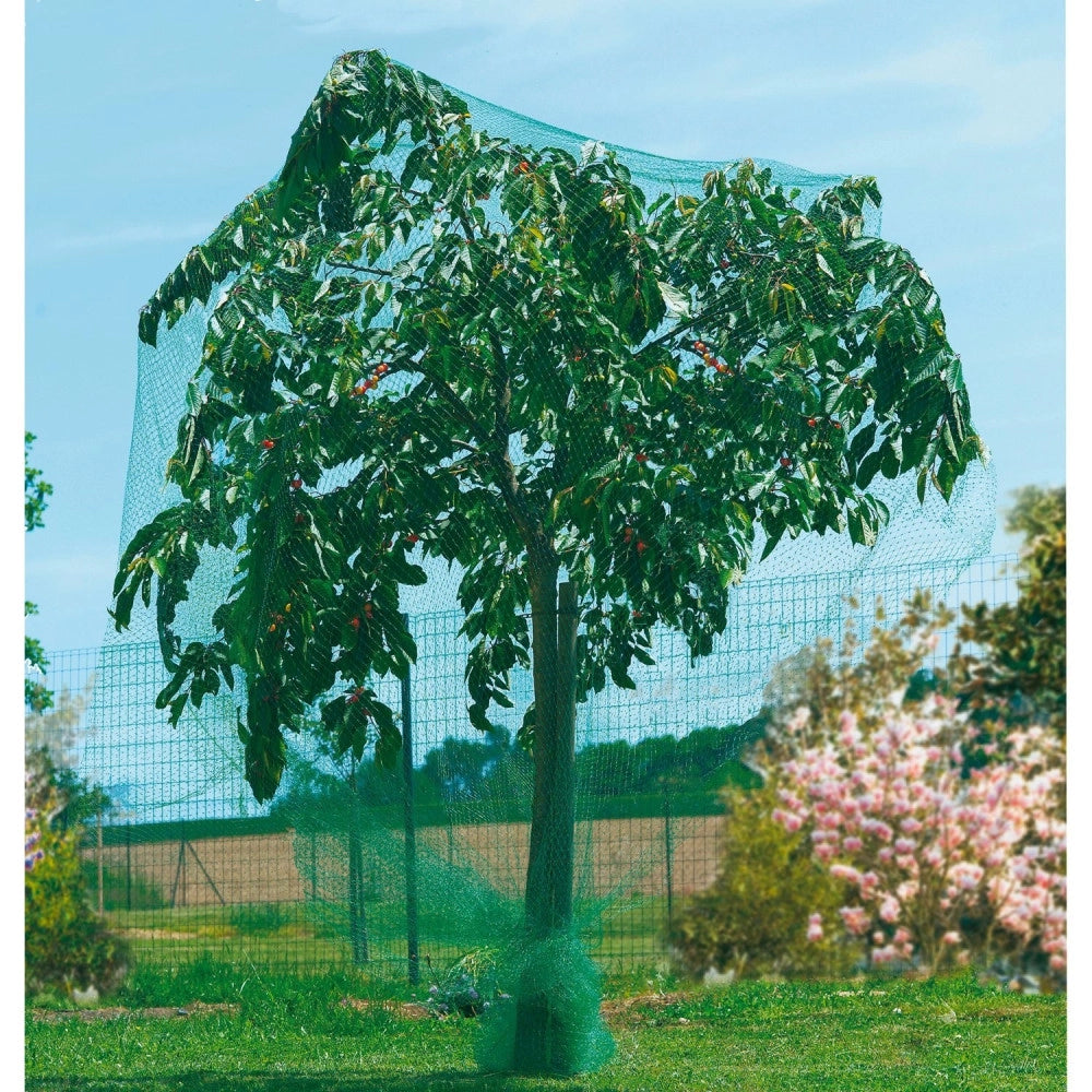 Trade Shop - Rete Anti Uccelli Protezione Ortaggi Verde 4 X 3 Metri Giardino Orto Antiuccelli -