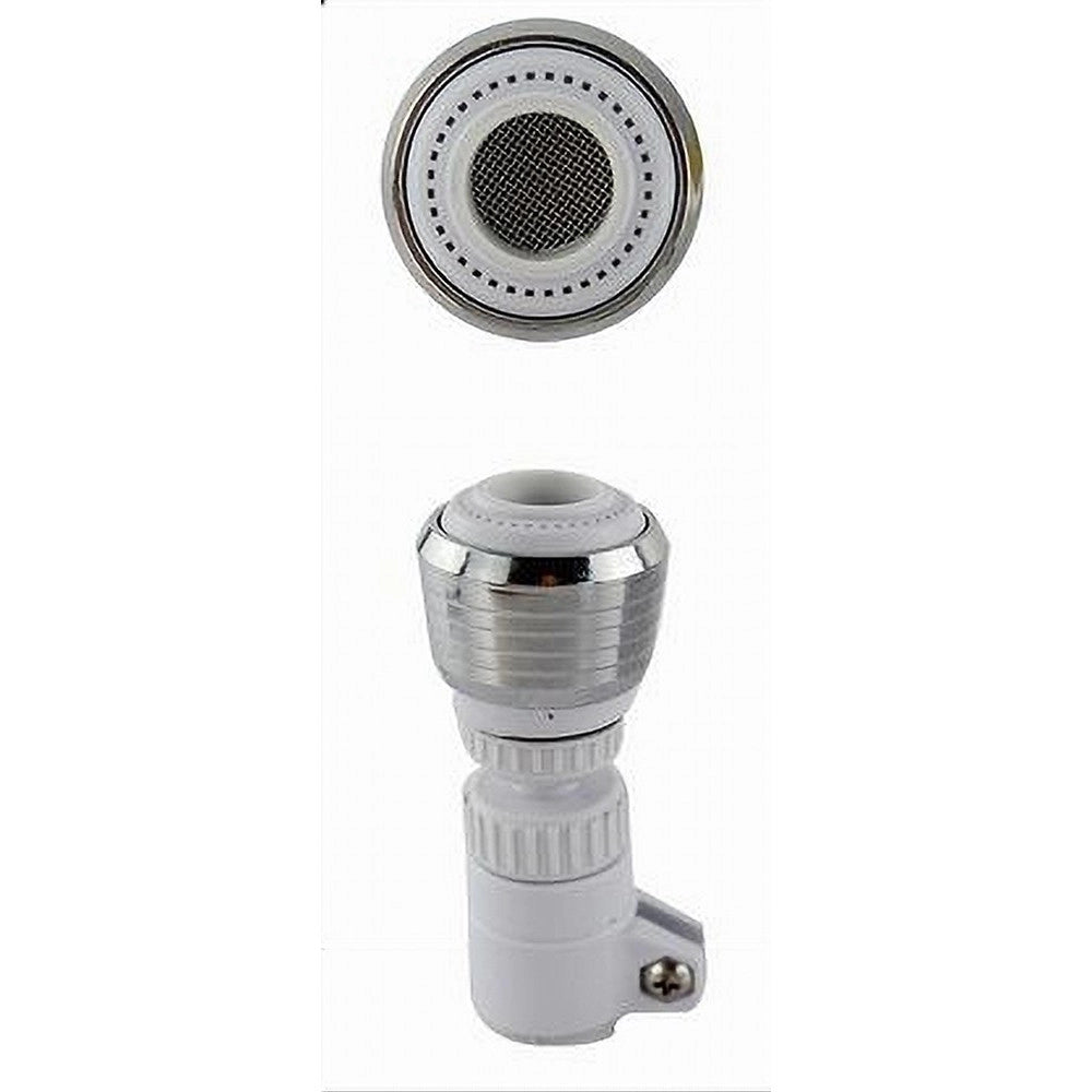 Trade Shop - Rompigetto Rubinetto Per Lavello Cucina Bigetto Universale ø3.2x8cm Bianco 69264 -