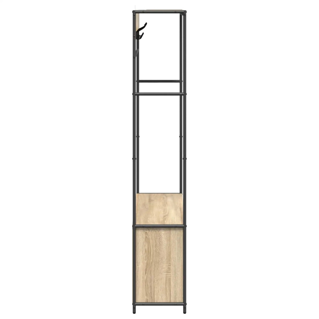 Appendiabiti con panca per scarpe Rovere Sonoma 8012033