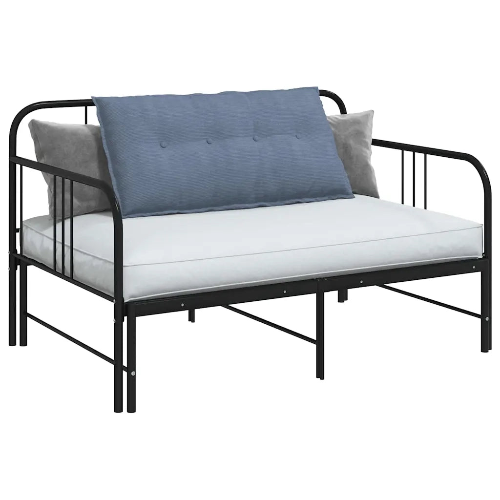 Cuscino per Schiena Blu 100 x 50 cm Tessuto in Cords 42014782