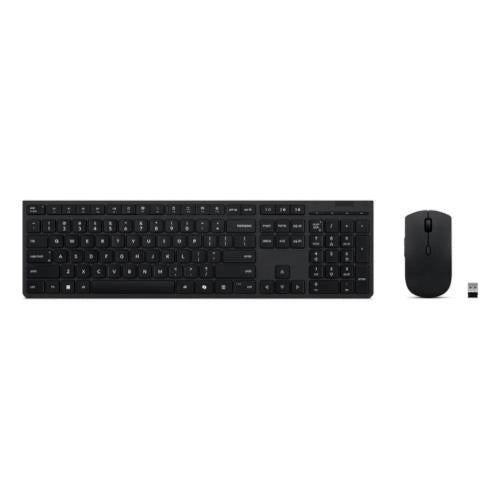 Lenovo professional wireless rechargeable keyboard and mouse combo ai - italy - 4x31r64334