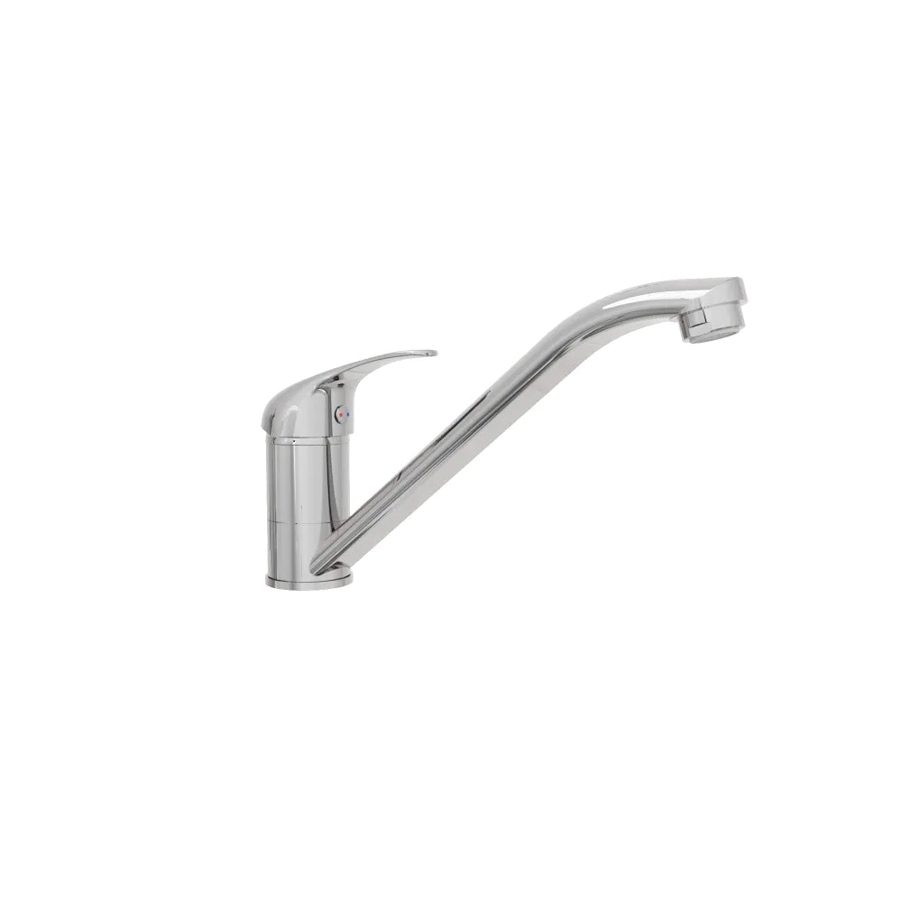 Miscelatore lavello cucina in ottone cromato girevole| Pepe