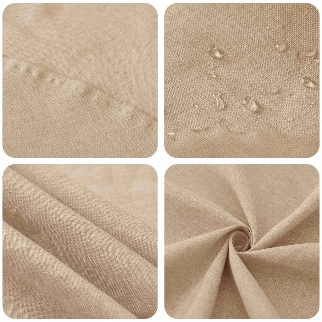 Tovaglia da Tavolo Quadrato Beige 90 x 90 cm 42039935