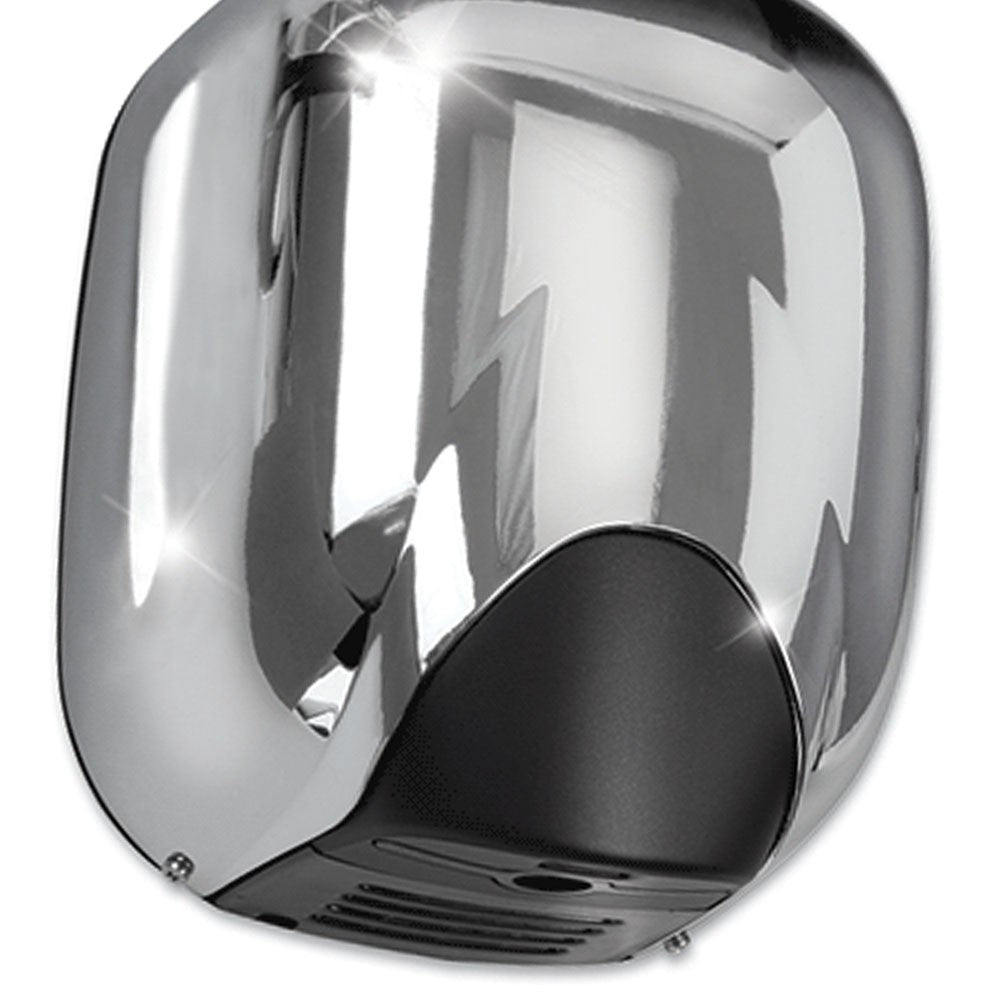 Asciugamano con fotocellula cromato 1100w a risparmio energetico