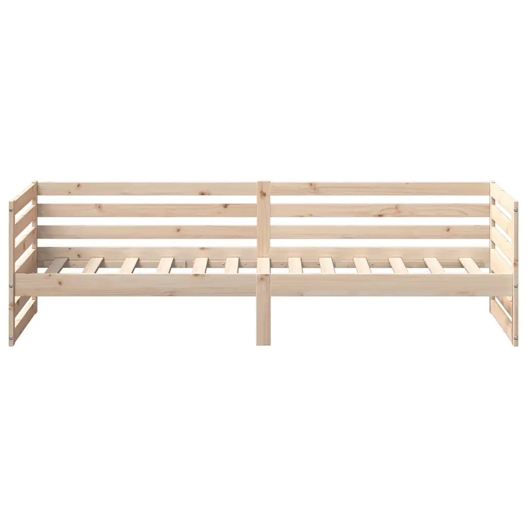 Lettino da giorno senza Materasso 80x200 cm in Legno Massello di Pino 868197
