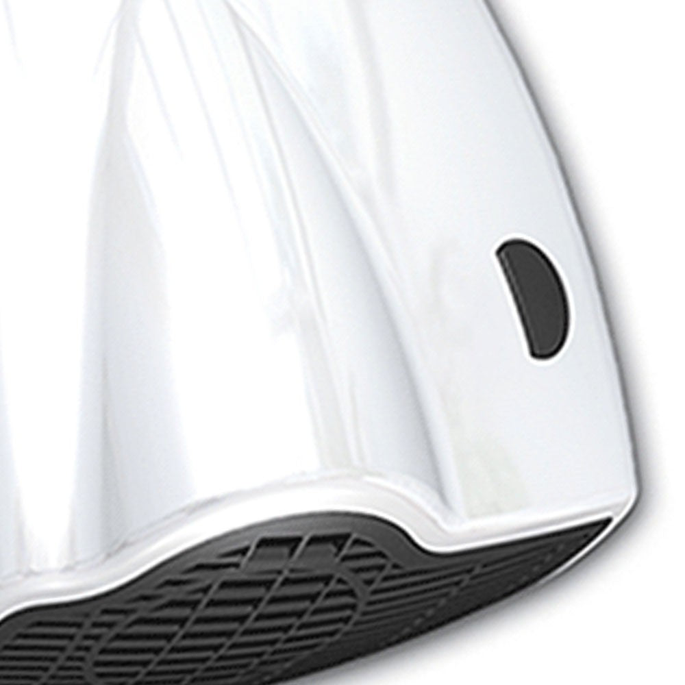 Asciugamano elettrico con pulsante, bianco da 1850 watt