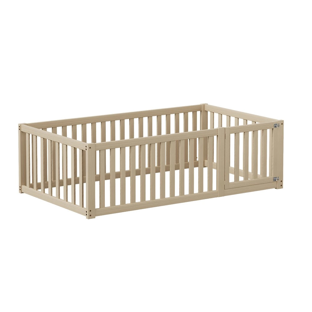 Letto per Bambini con Sponde e Porta ¨C MINIMAL ¨C Legno 90x200