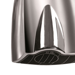 Asciugamano elettrico con fotocellula cromato lucido da 1850 watt