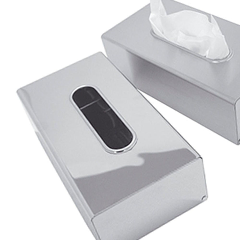 Porta kleenex in acciaio
