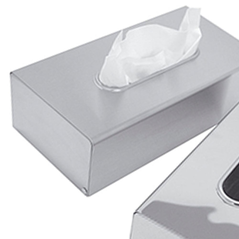 Porta kleenex in acciaio
