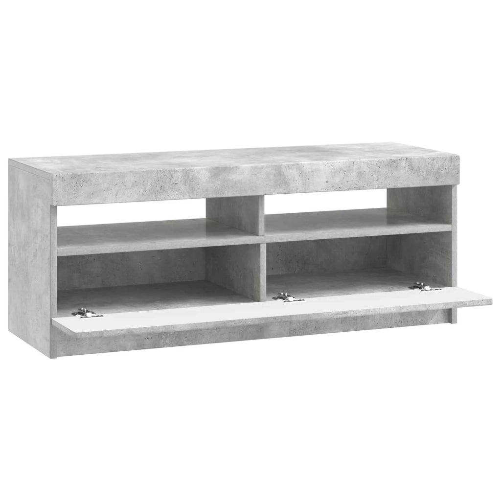 Mobile TV LED Grigio Cemento Legno ingegnerizzato 897868