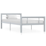 Giroletto Grigio e Bianco in Metallo 90x200 cm cod mxl 62543